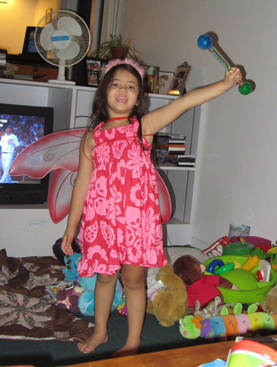 Princess Fairy Yaya waves her wand