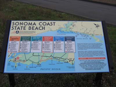 Information on the surrounding coastline