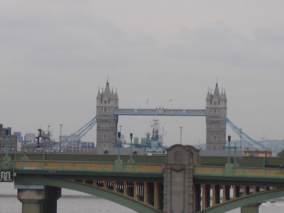 The Tower Bridge in the distance