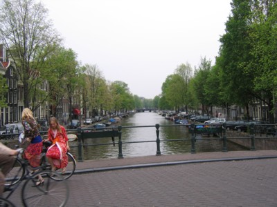 Bicycle along the canal