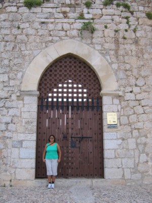 Sila by the Castle door