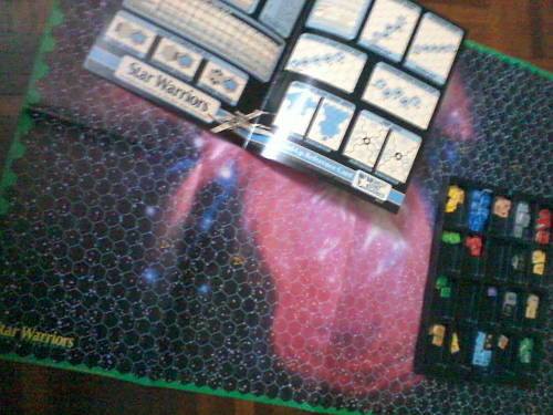 The first Star Wars starfighter combat boardgame!