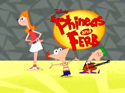 Mom, Phineas and Ferb are making a title sequence!