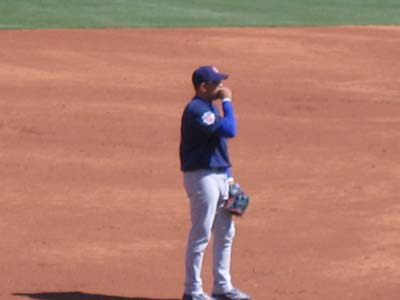 Aramis Ramirez on third base