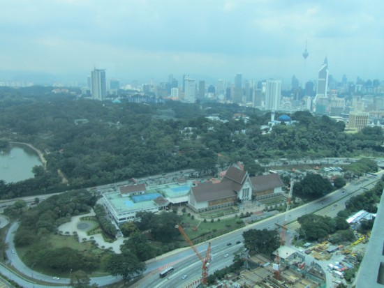View from the 31st floor