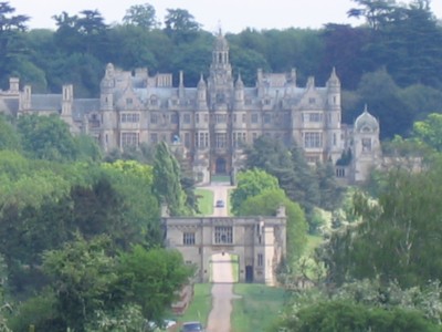 Harlaxton Manor - from a distance