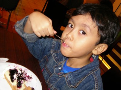 Irfan had cake